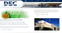 Desktop Screenshot of decengineers.com